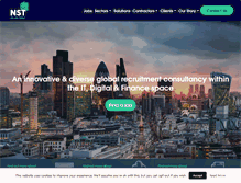Tablet Screenshot of nstrecruitment.com